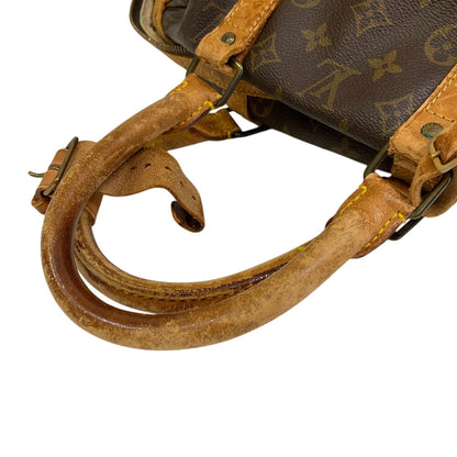LOUIS VUITTON Boston Duffel bag M41444 leather black Monogram