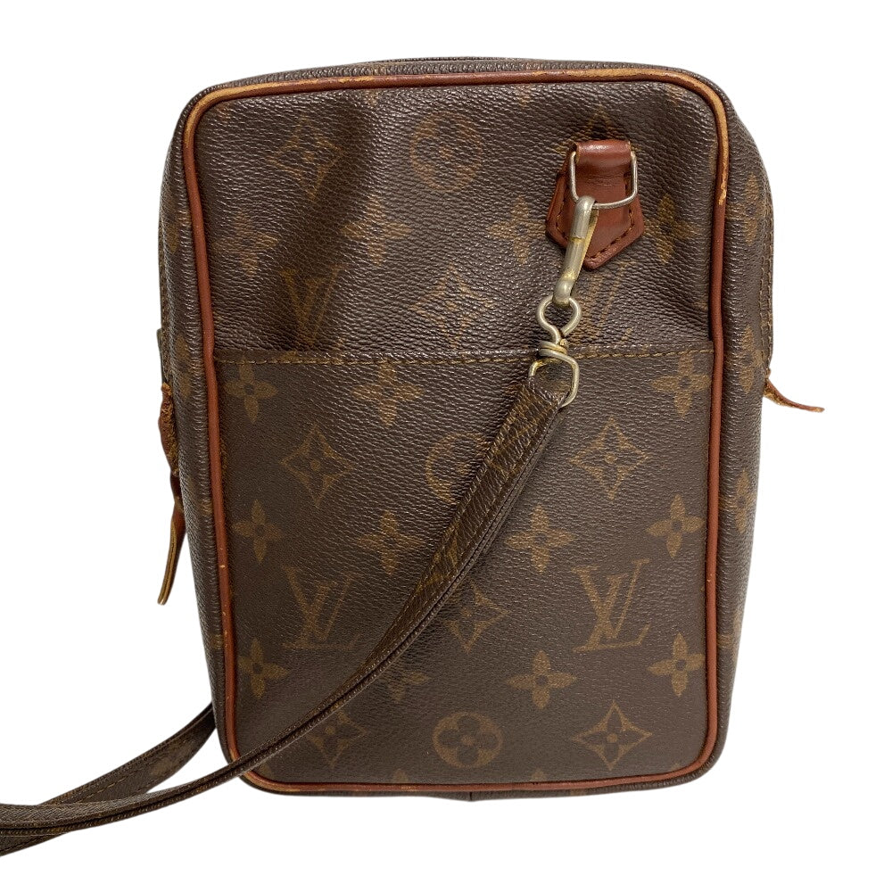 LOUIS VUITTON Shoulder Bag M3552 leather Brown Monogram Danube