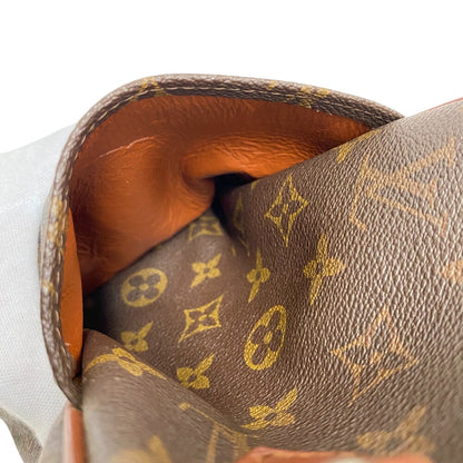 LOUIS VUITTON Shoulder Bag M3552 leather Brown Monogram Danube