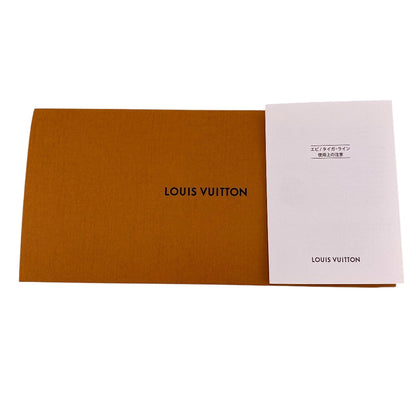 LOUIS VUITTON Long Wallet Purse M30559 Taiga blue Taiga Portefeuille Braza