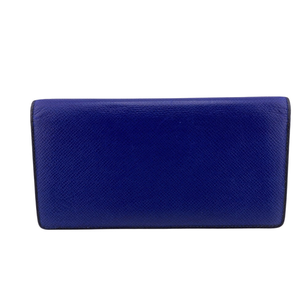 LOUIS VUITTON Long Wallet Purse M30559 Taiga blue Taiga Portefeuille Braza