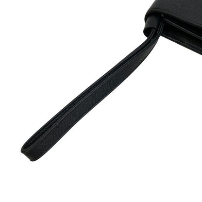 LOUIS VUITTON Clutch bag M30782 Taiga black Taiga Selenga
