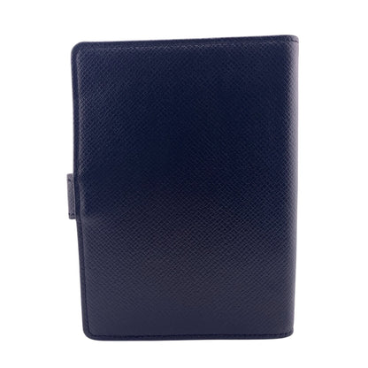LOUIS VUITTON Notebook cover R20426 Taiga black Taiga Agenda PM