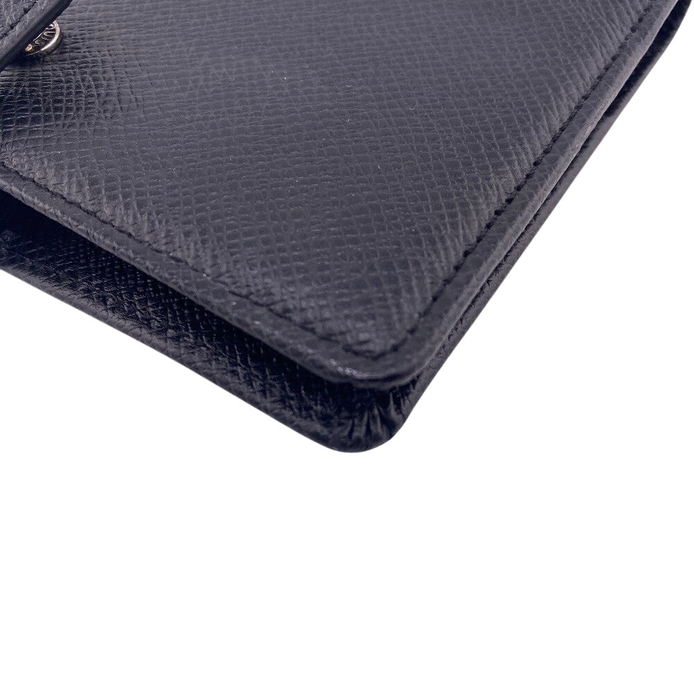 LOUIS VUITTON Notebook cover R20426 Taiga black Taiga Agenda PM