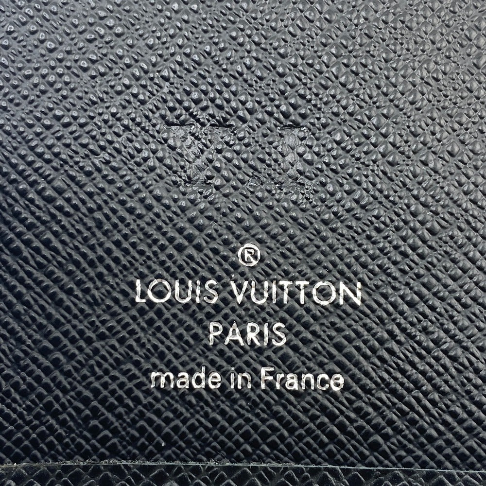 LOUIS VUITTON Notebook cover R20426 Taiga black Taiga Agenda PM