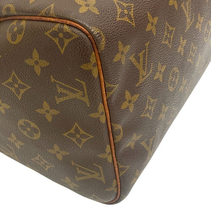 LOUIS VUITTON Mini Boston Duffel bag M41526 leather Brown Monogram Speedy 30