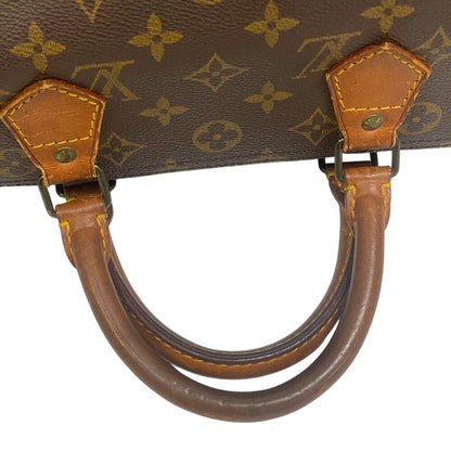 LOUIS VUITTON Mini Boston Duffel bag M41526 leather Brown Monogram Speedy 30