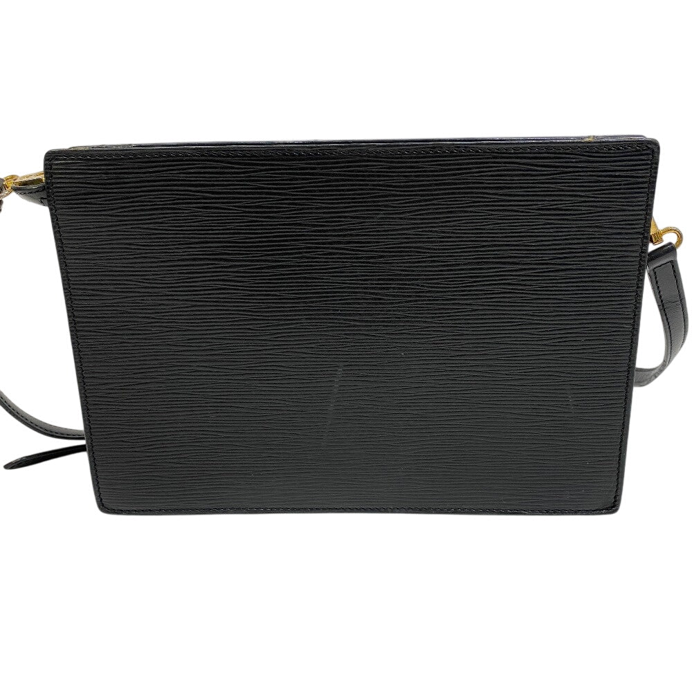 LOUIS VUITTON Shoulder Bag M52112 Epi Leather black Epi Enghien