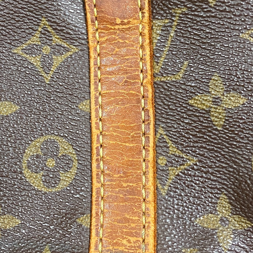 LOUIS VUITTON Mini Boston Duffel bag M41626 leather Brown Monogram Sac spool35