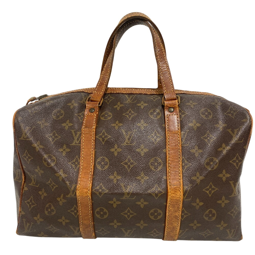 LOUIS VUITTON Mini Boston Duffel bag M41626 leather Brown Monogram Sac spool35