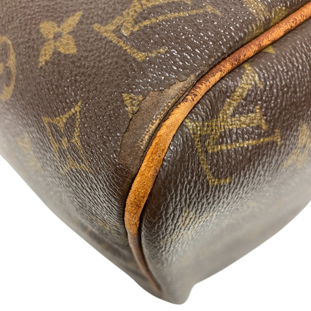 LOUIS VUITTON Mini Boston Duffel bag M41626 leather Brown Monogram Sac spool35