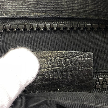 GUCCI Shoulder Bag 162904 GG Supreme Canvas black GG