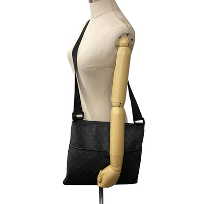 GUCCI Shoulder Bag 162904 GG Supreme Canvas black GG