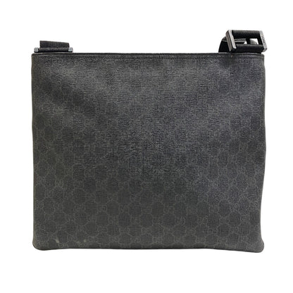 GUCCI Shoulder Bag 162904 GG Supreme Canvas black GG
