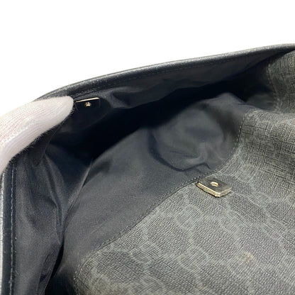 GUCCI Shoulder Bag 162904 GG Supreme Canvas black GG