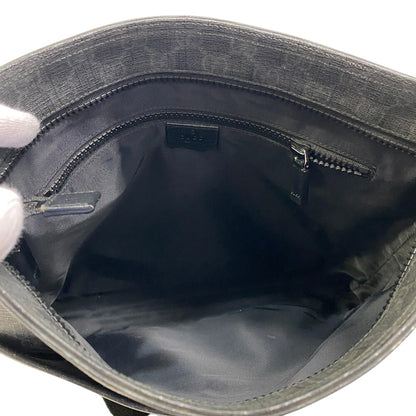 GUCCI Shoulder Bag 162904 GG Supreme Canvas black GG
