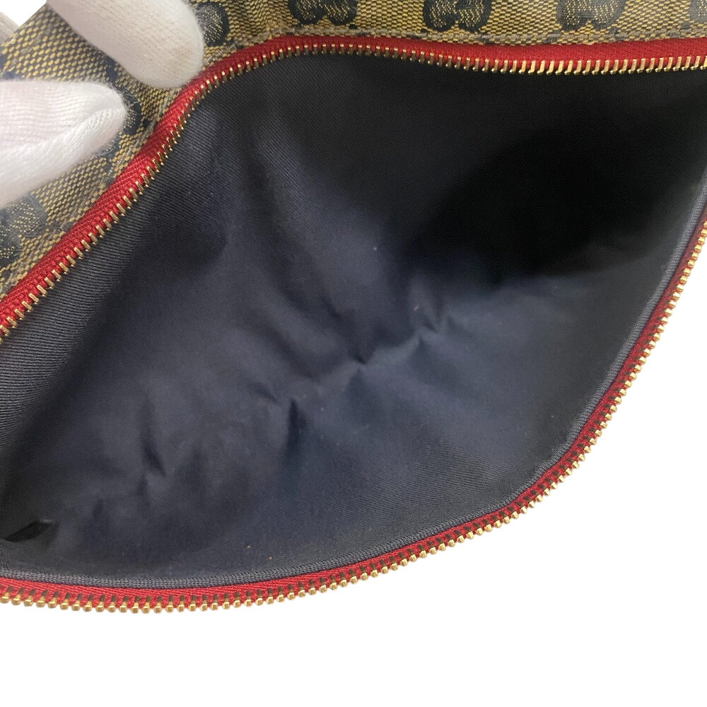 GUCCI Waist bag 28566 GG Supreme Canvas Red GG Supreme Shelley
