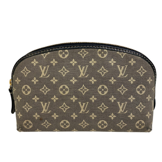LOUIS VUITTON Pouch M40376 canvas gray Monogram Ideal Pochette Cosmetique