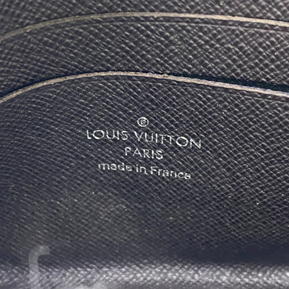LOUIS VUITTON Coin case N63279 leather Brown Damier Ebene Portemone NM
