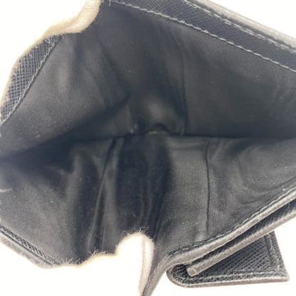 PRADA Bifold Wallet 1MV204 Leather, Saffiano NERO