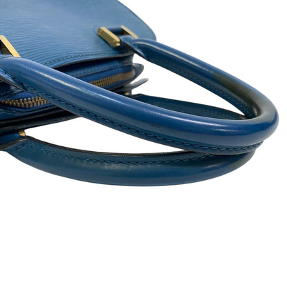 LOUIS VUITTON Handbag M52055 leather blue Epi Ponneuf