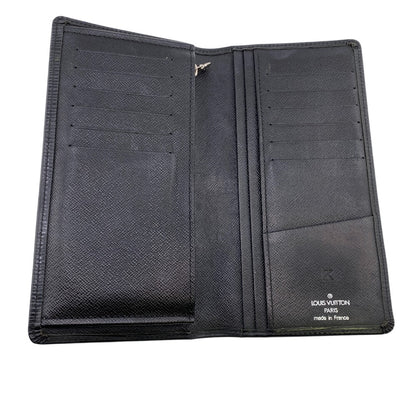 LOUIS VUITTON Long Wallet Purse M60622 Epi Leather black Epi Portefeuille Brazza