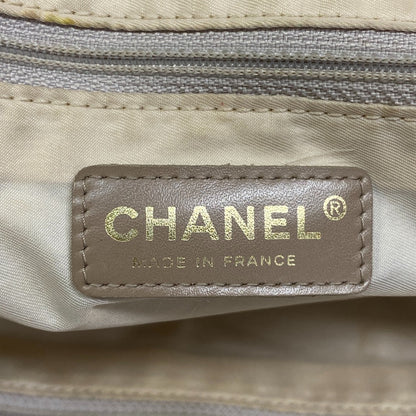 CHANEL Tote Bag Nylon, Leather Brown New travel line