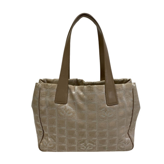 CHANEL Tote Bag Nylon, Leather Brown New travel line