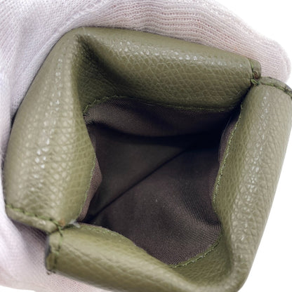 FENDI Tri-fold wallet 8M0395 leather Khaki green Ehuise Fendi