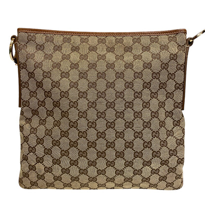 GUCCI Shoulder Bag 113013 GG canvas beige GG pattern
