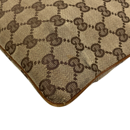 GUCCI Shoulder Bag 113013 GG canvas beige GG pattern