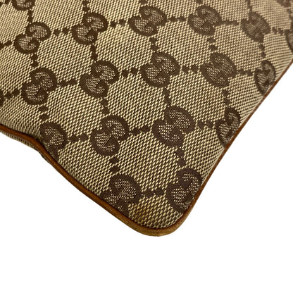 GUCCI Shoulder Bag 113013 GG canvas beige GG pattern