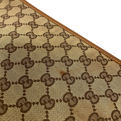 GUCCI Shoulder Bag 113013 GG canvas beige GG pattern