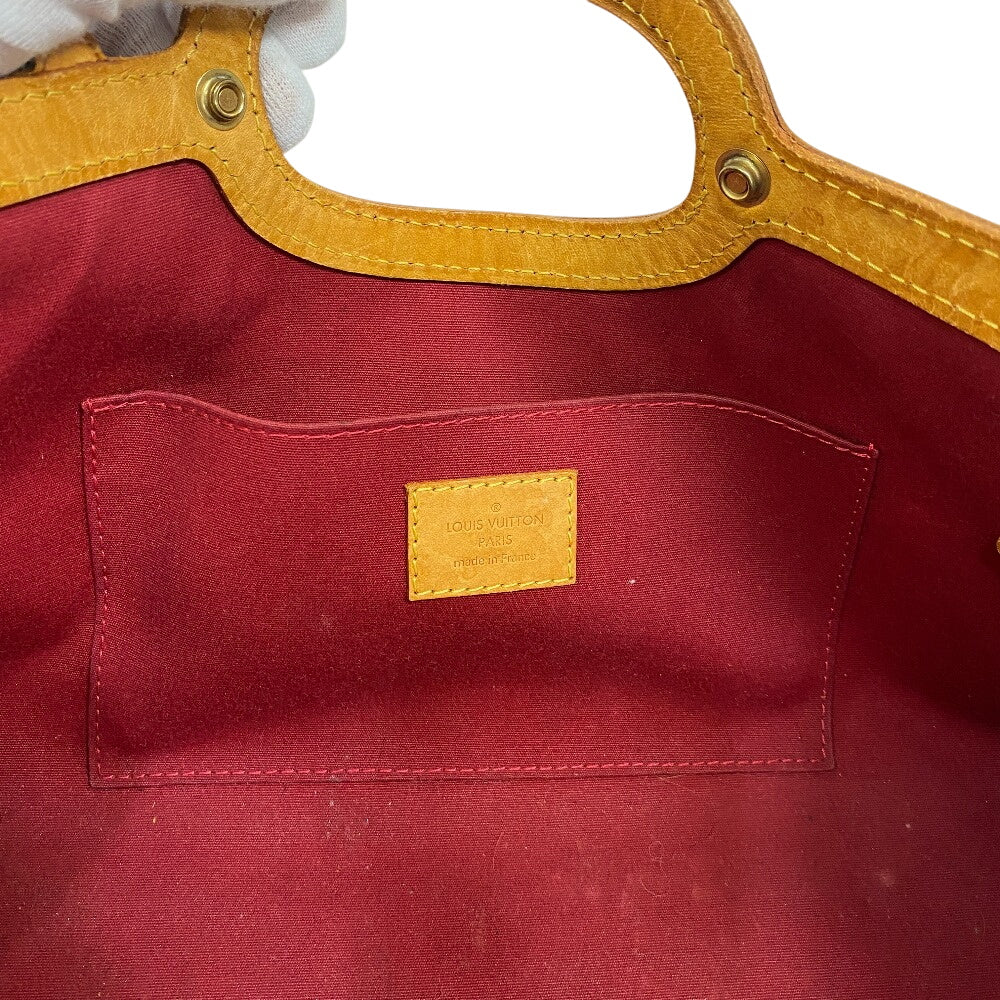LOUIS VUITTON Handbag M91987 enamel Red Vernis Roxbury Drive