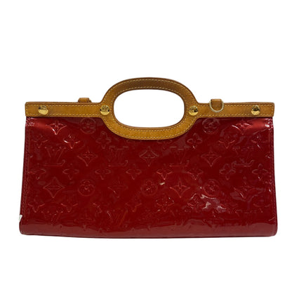 LOUIS VUITTON Handbag M91987 enamel Red Vernis Roxbury Drive