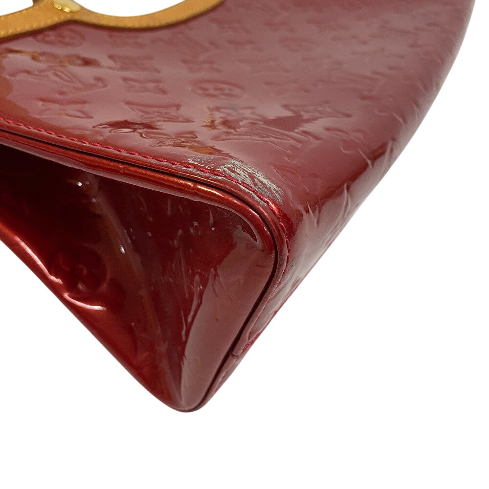 LOUIS VUITTON Handbag M91987 enamel Red Vernis Roxbury Drive