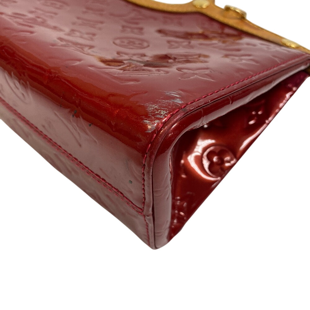 LOUIS VUITTON Handbag M91987 enamel Red Vernis Roxbury Drive