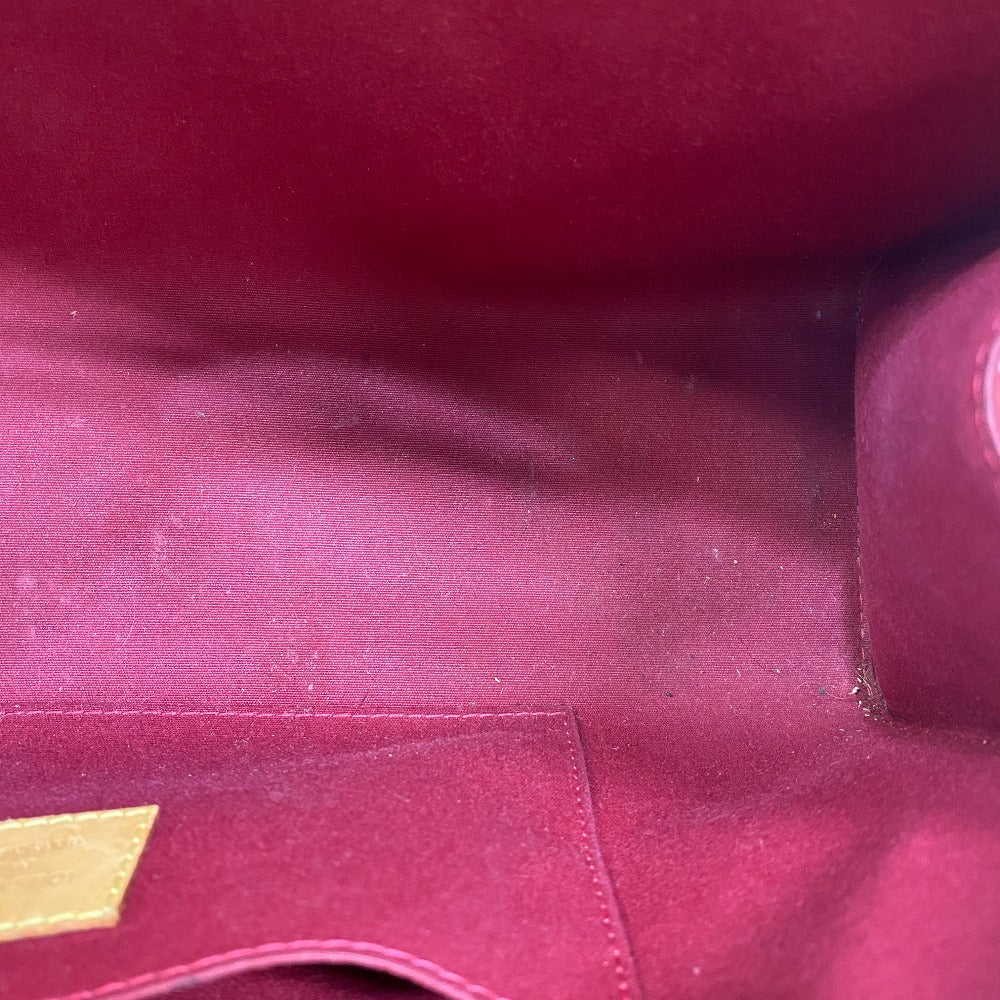 LOUIS VUITTON Handbag M91987 enamel Red Vernis Roxbury Drive
