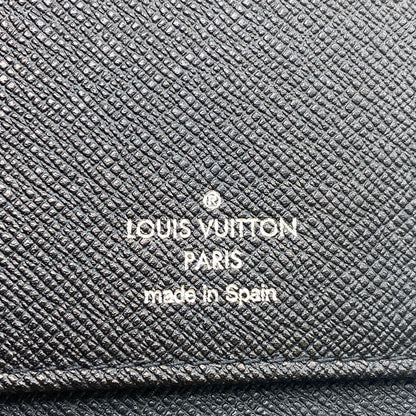 LOUIS VUITTON Long Wallet Purse N63095 Damier Grafitto Canvas black Damier Grafitte Vertical
