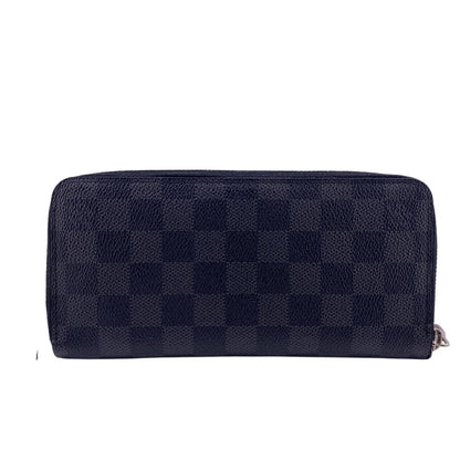 LOUIS VUITTON Long Wallet Purse N63095 Damier Grafitto Canvas black Damier Grafitte Vertical