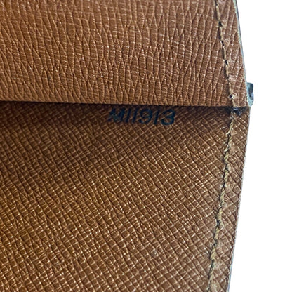 LOUIS VUITTON Business bag M53331 leather Brown Monogram Conseiller
