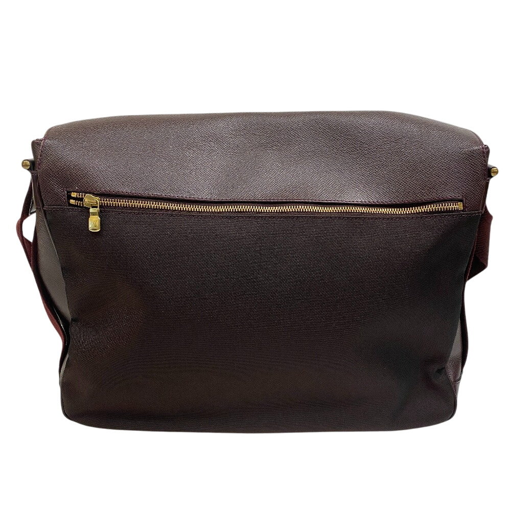 LOUIS VUITTON Messenger bag M30166 Taiga Leather Bordeaux Taiga Delsú Delsue Messenger