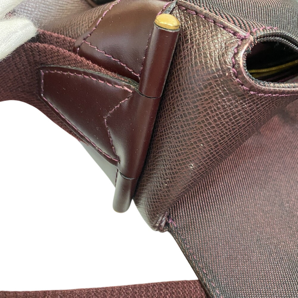 LOUIS VUITTON Messenger bag M30166 Taiga Leather Bordeaux Taiga Delsú Delsue Messenger