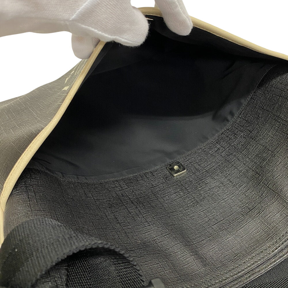 GUCCI Shoulder Bag PVC, Canvas black