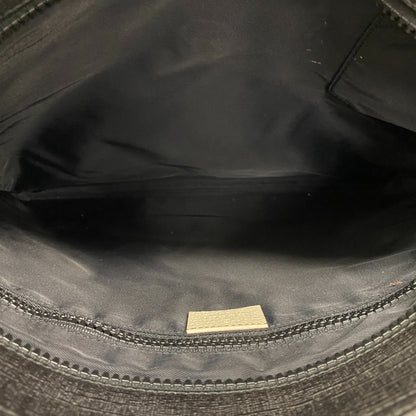 GUCCI Shoulder Bag PVC, Canvas black