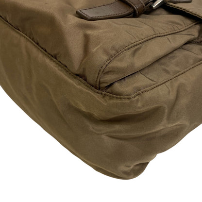 PRADA Shoulder Bag Nylon khaki Vera Messenger bag
