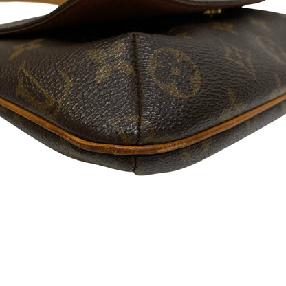 LOUIS VUITTON Shoulder Bag M51258 leather Brown Monogram Musette Salsa
