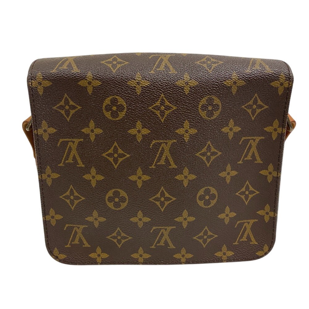 LOUIS VUITTON Shoulder Bag M51253 leather Brown Monogram CartouchiereMM