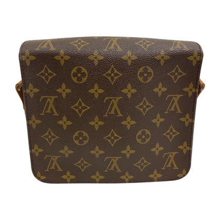 LOUIS VUITTON Shoulder Bag M51253 leather Brown Monogram CartouchiereMM