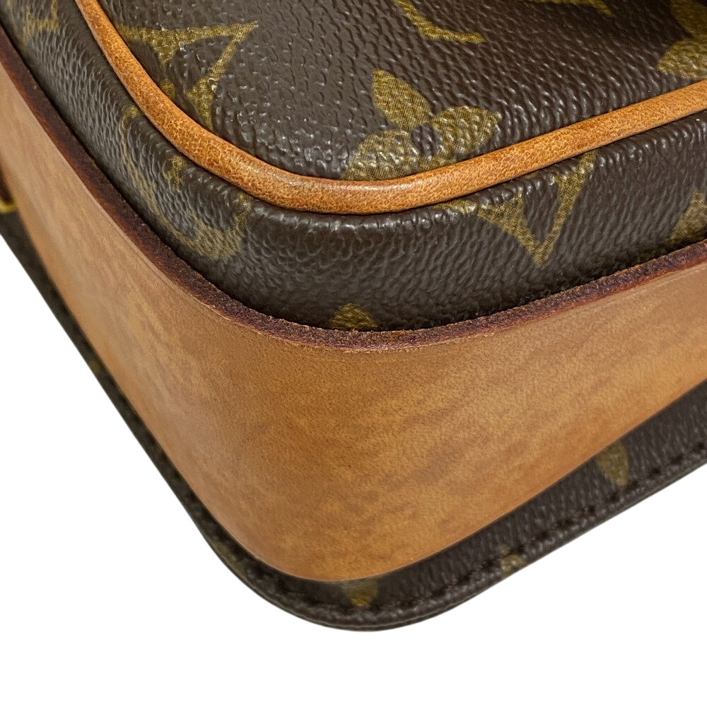 LOUIS VUITTON Shoulder Bag M51253 leather Brown Monogram CartouchiereMM